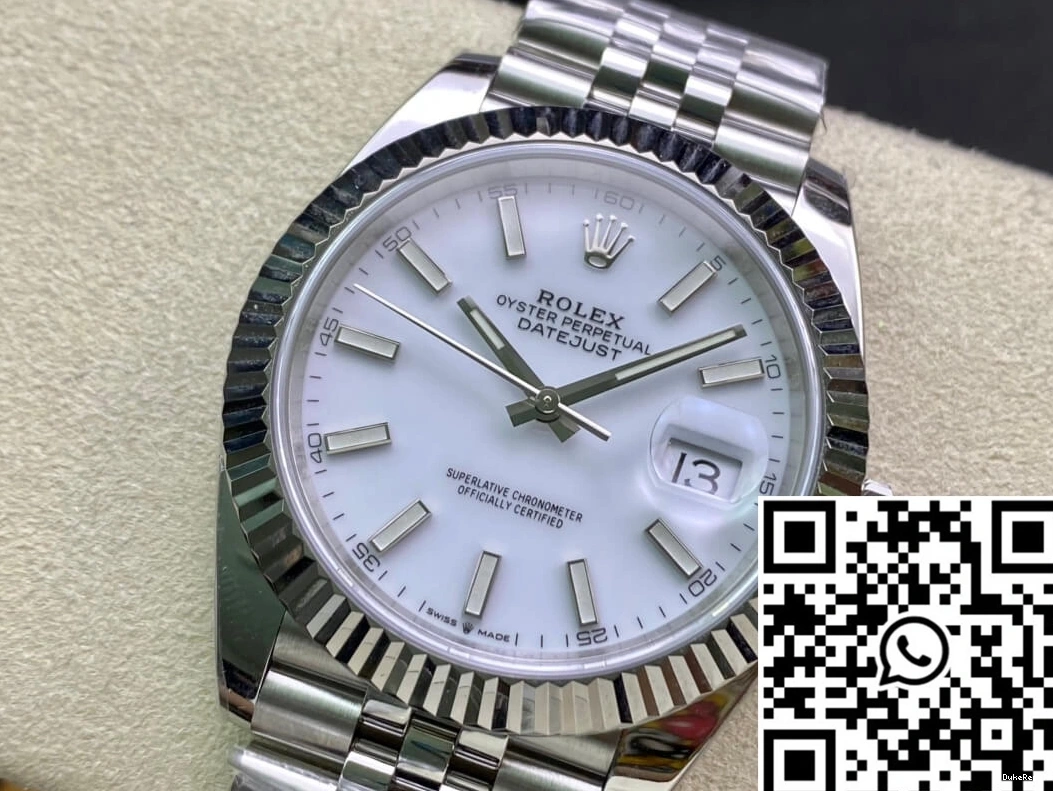 Steel Clean M126334-0010 Datejust Factory Rolex Stainless 0907